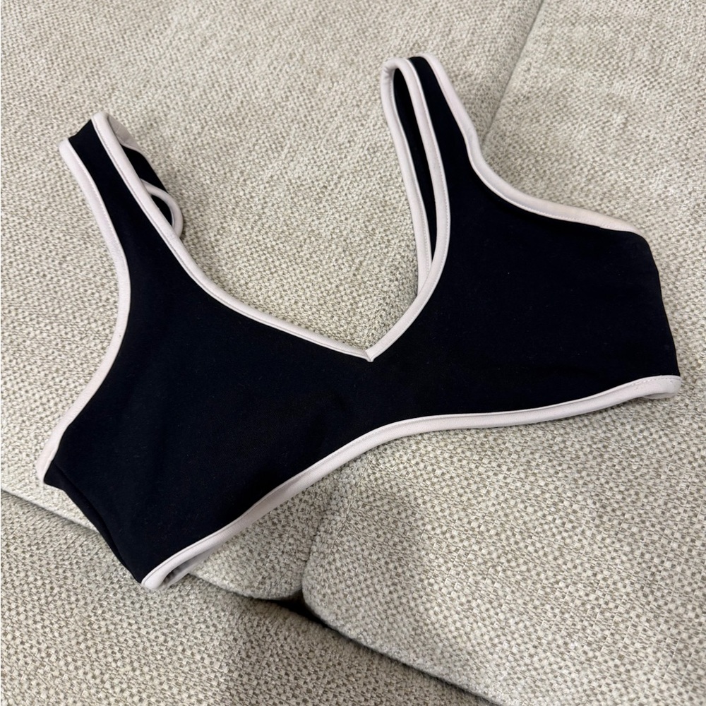 Black and White CSB bra